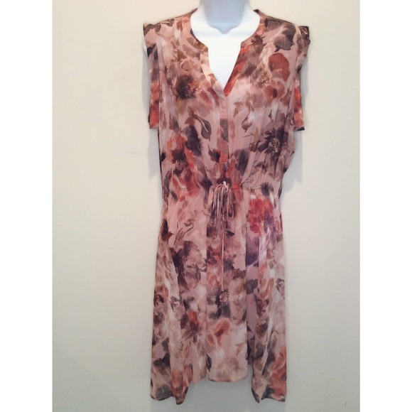 Simply Vera Vera Wang Dresses & Skirts - SIMPLY VERA FLORAL PRINT BOHO DRESS SZ L
